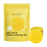 Big Sale WEANT Turmeric Exfoliating Face Scrub Pads Gentle & Non-Irritating Absor Beaut Turmeric Kojic Acid Pads 40pcs