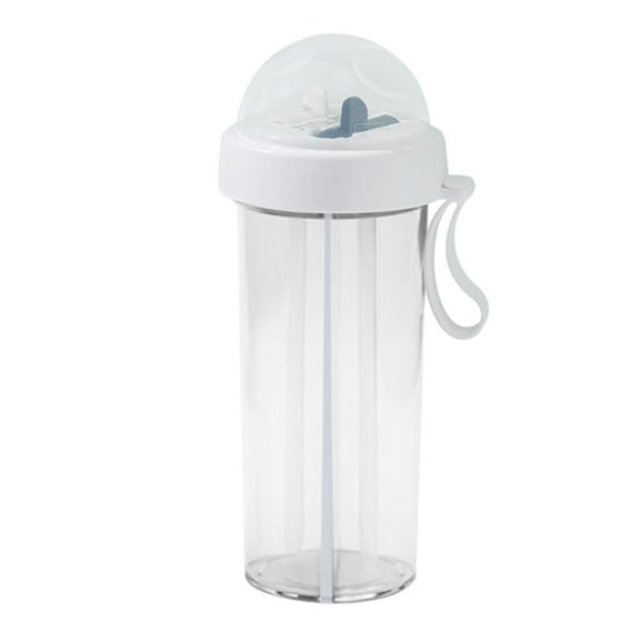 Anckoeil 600Ml Bottle Plastic Cup Transparent Matte Portable Not Easy To Break Water Cup Outdoor Sports Travel Water Bottle Portable Leak-Proof