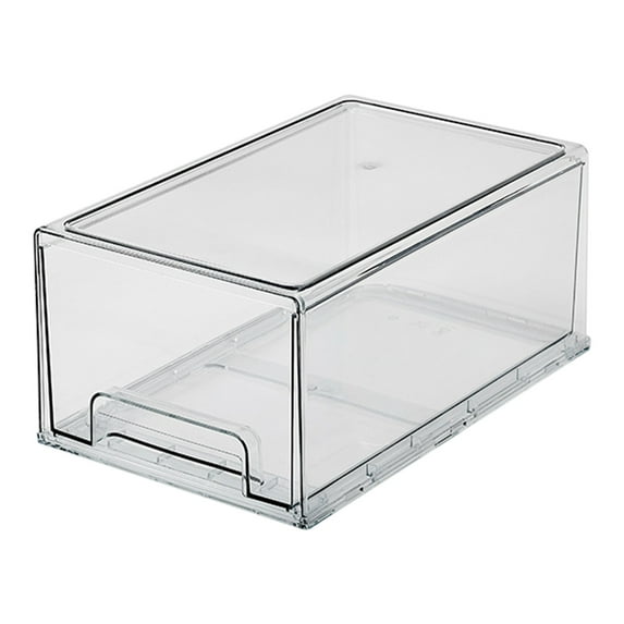 Anckoeil Kitchen Refrigerator Storage Box, Drawer Type Preservation Box, Refrigerator Multi-Layer Food Sorting Box
