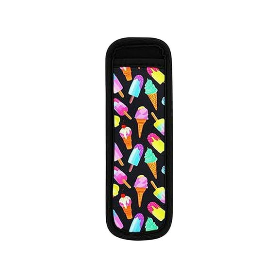Anckoeil Printed Diving Fabric Popsicle Cover. Popsicle Cover Won’T Cause Frostbite And Stays Cold