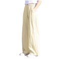 thumbnail image 1 of OGLCCG Girls Wide Leg Pants Flowy Loose Fit Palazzo Pants for Girls Kids Solid Color Casual Beach Trousers with Pockets Size 5-15, 1 of 3