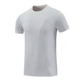 thumbnail image 1 of OGLCCG Men's Athletic Running Shirts Quick Dry Short Sleeve Sun Protection Hiking Workout T-Shirts Quick Dry Lightweight Fishing Tees Tops, 1 of 4