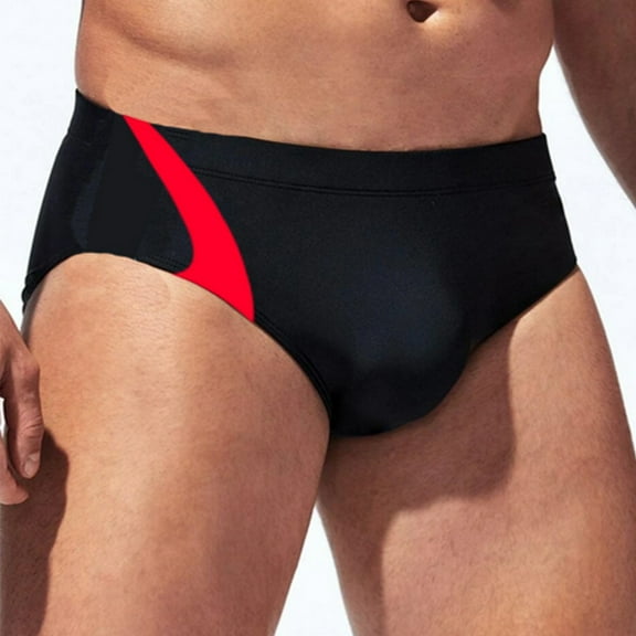 OGLCCG Men's Swim Briefs 2025 Summer Low Waist Floral Print Bikini Swimwear for Men Summer Beach Swimsuit Swimming Briefs with Drawstring