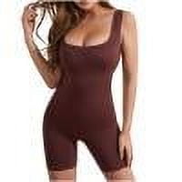 OGLCCG Shapewear Bodysuit for Women Slim Fit Sleeveless Round Neck Body Suit Breathable Waist Trainer Seamless Jumpsuits