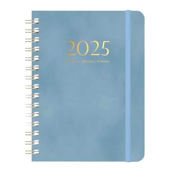 Big Sales! Tunhigl Coil Planner 2025 Weekly Planner Diary A5 Taped Notebook Book