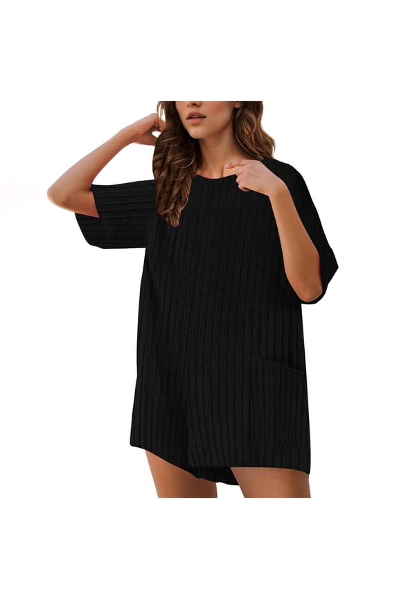 FAHXNVB Rompers for Women Short Sleeve Oversized Athletic Workout Reversible Hot Shot Tee Romper with Pocket Casual Jumpsuit Overall 2025