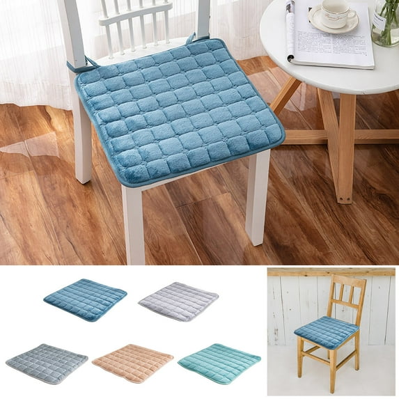 Big Save Feledorashia Cotton Winter Warm Chair Seat Cushion Dining Chair Cushion Office Student Cushion Durable Home Chair Seat Pads,17.7x17.7inch
