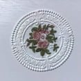 thumbnail image 1 of Big Save! Handmade Crochet Cotton Lace Round Table Placemats Doilies Doily Cup Cushion, 1 of 5