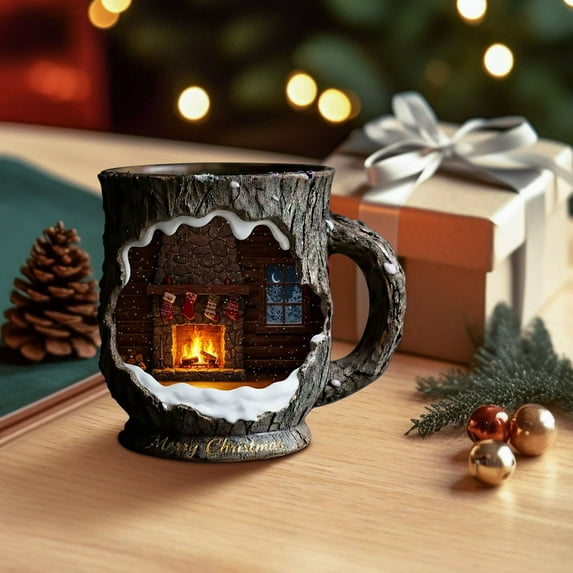 The Big Save karymi Christmas Ceramic Mug Holiday Theme Cup 15oz Capacity Festive Design with Santa Pattern Microwave Safe Birthday Gifts New & Trending up to 60% off
