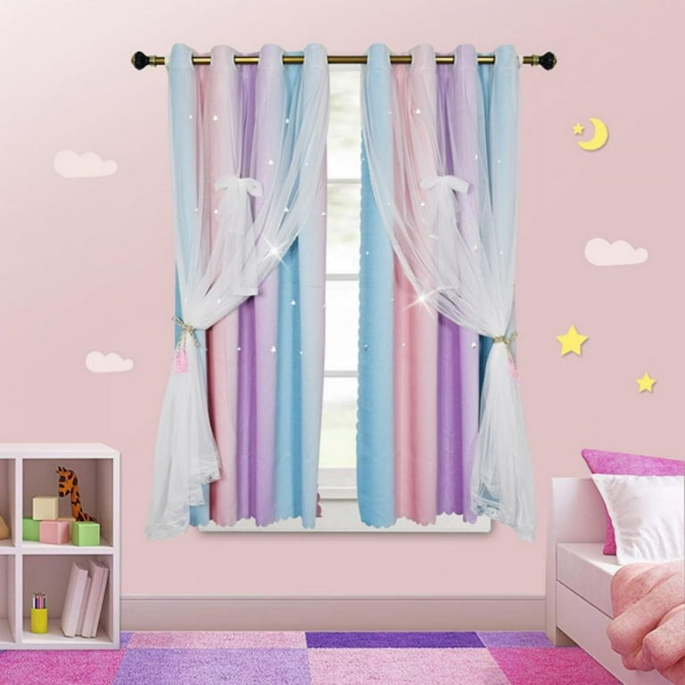 Girls cheap blackout curtains