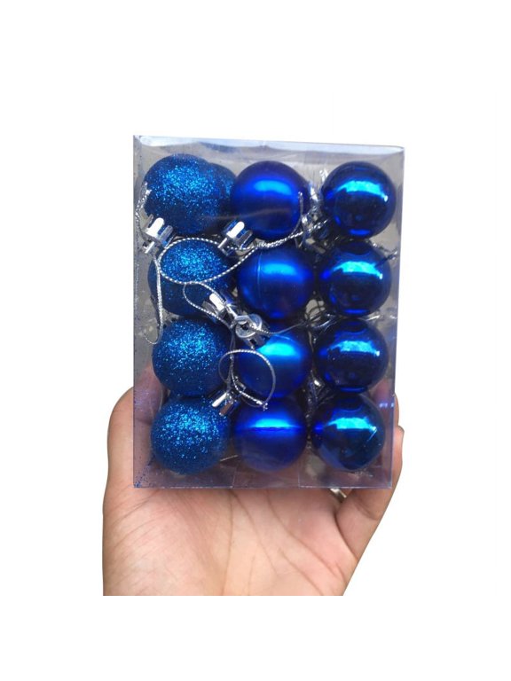Big Saving/Clearance,Funcee 24pcs 3cm Christmas Tree Baubles Balls Home Wedding Decorations Gift