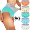 thumbnail image 1 of Big Saving For Her,AXXD 5pc Patchwork Briefs Panties Underwear Knickers Bikini Underpants Multicolor Xxxxl, 1 of 9