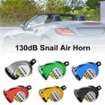 thumbnail image 1 of 12V Gas Horn for Trucks & Motorcycles, High-Pitched Snail Horn, Loud Car Horn for Vehicles, Warning Horn for Cars, Motorcycles & Trucks, 1 of 2