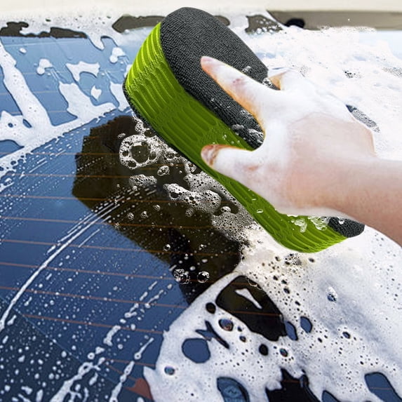 8-Shaped Car Wash Sponge, High-Density Absorbent Cleaning Sponge, Soft Foam Auto Cleaning Pad for Car, Truck, and Home Use