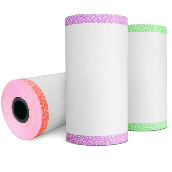 Bluetooth Thermal Paper Printer, Small and Portable, Wireless Printing for Photos and Notes, Compact Thermal Printer for Home, Office, and Travel Use