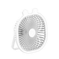 thumbnail image 1 of Big Savings, Charging Desktop Small Fan, Dormitory Fan, Wall-Mounted Mini Small Ceiling Fan, Fan Lights, Quiet Cooling, Rechargeable, Perfect for Home, Office, and Bedroom Use Stay cool, 1 of 9