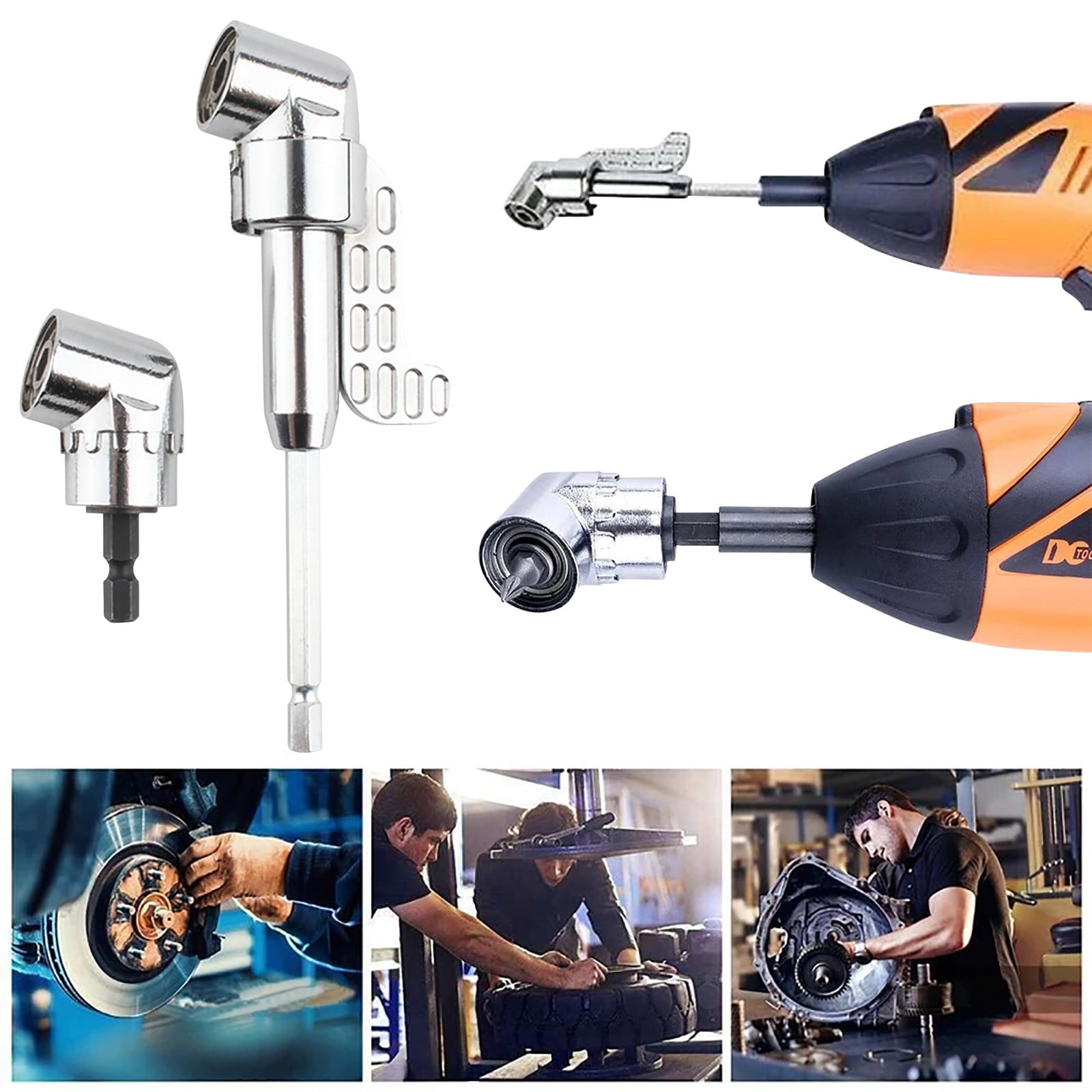 Right Angle Drilling And Driving Attachment For Power Screwdrivers right-angle-drilling-and-driving-attachment-for-power-screwdrivers