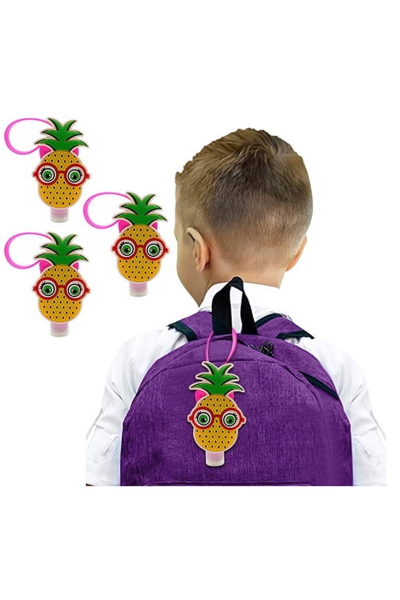 3pcs Portable Empty Bottle Hang Dispenser Travel Keychain 30ML Flip Cap Reusable Liquid Soap Containers Camping Gear Camping Accessories