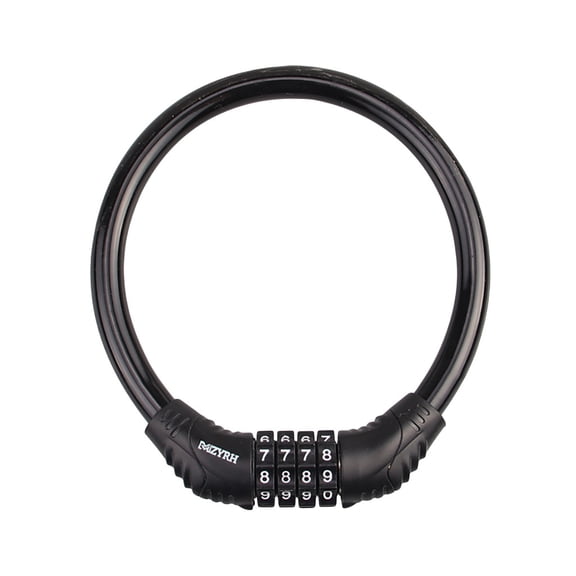 karymi Bike Lock Cable Locks for Bicycle Heavy Duty Combination Chain Security Digital Travel Essentials up to 90% off Camping Accessories