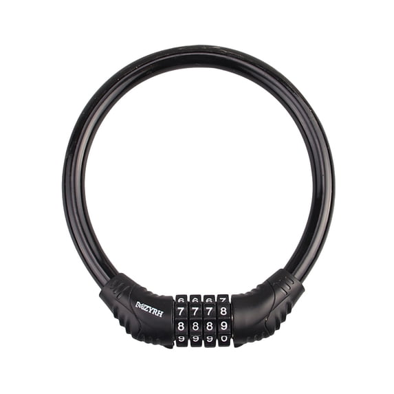 karymi Bike Lock Cable Locks for Bicycle Heavy Duty Combination Chain Security Digital Travel Essentials up to 90% off Camping Accessories