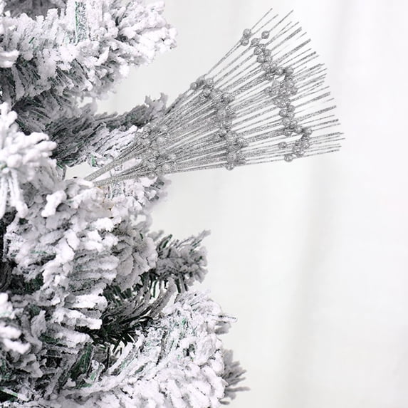 Big Savings karymi Christmas Tree Branch Cuttings 26.77-Inch Plastic Insert Decor in Gold White Red Green for Artificial Natural Trees Gift Ideas Summer Savings Shop All Savings