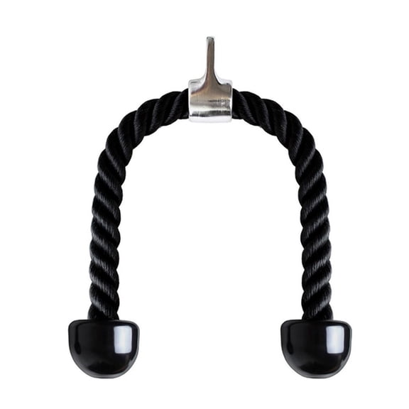 karymi Deluxe Tricep Rope Pull Down Easy to Grip & Non Slip Fitness Tricep Rope Birthday Gifts for Men