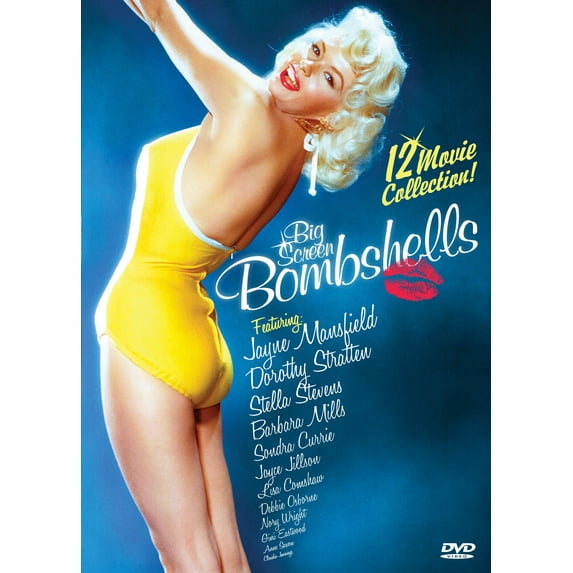 Big Screen Bombshells: 12 Movie Collection (DVD) NEW