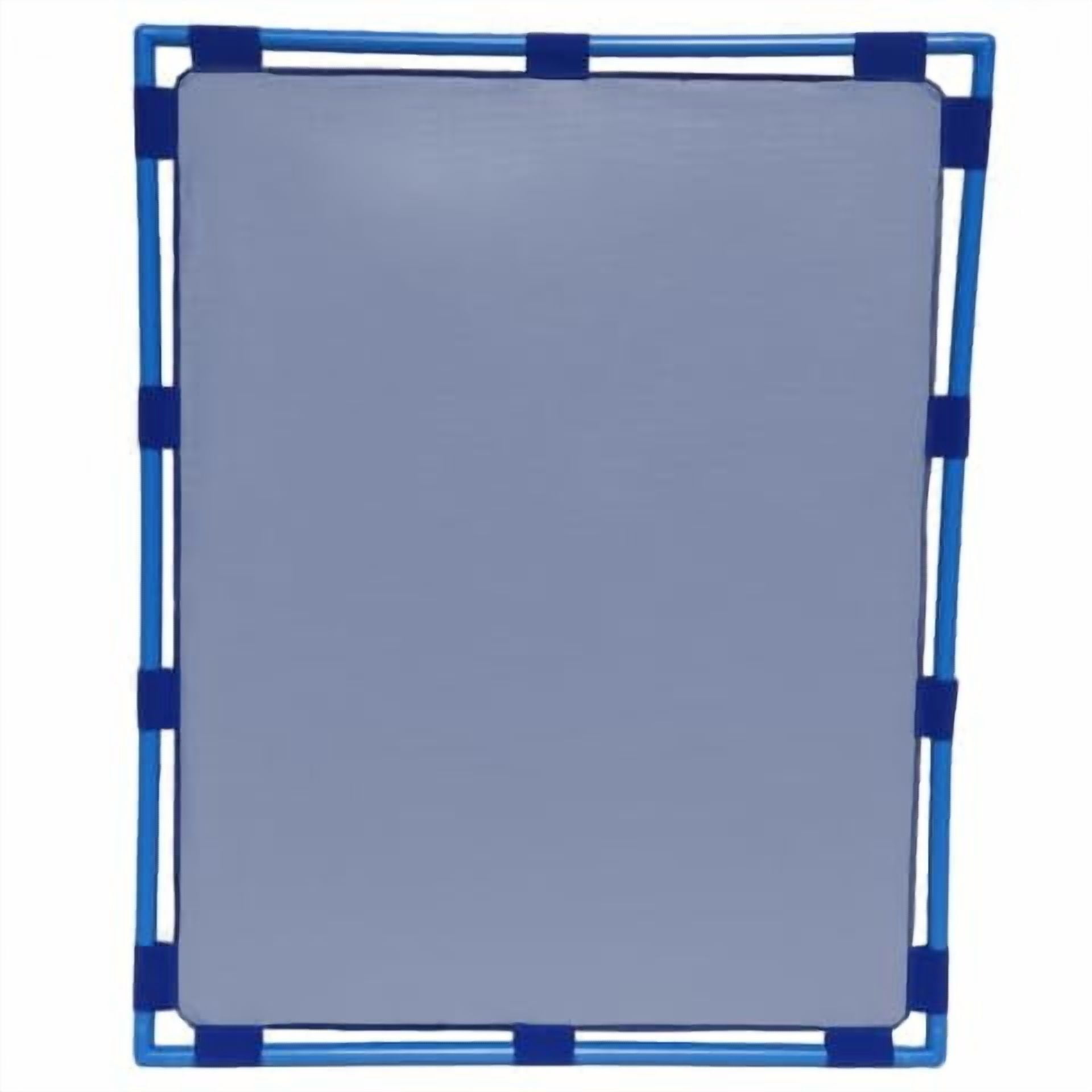 Big Screen PlayCade Panel, 60in x 48in, Includes (2) Clips to Connect Panels, Kids Classroom Divider Wall, Free-Standing for Schools, Churches, Day Care (Works with PlayPanel Brand) (Sky Blue)