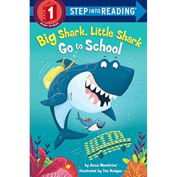 Pre-Owned Big Shark, Little Shark Go to School (Paperback) 1984893491 9781984893499