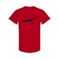 thumbnail image 1 of Big Shark Silhouette T-Shirt Men -Image by Shutterstock, Male x-Large, 1 of 2