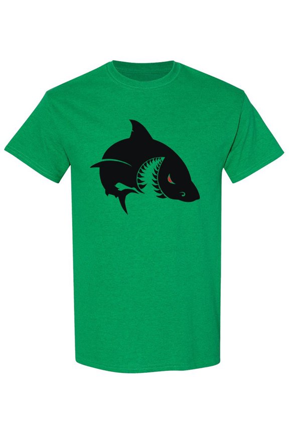 Big Shark T-Shirt Men -Image by Shutterstock, Male Medium