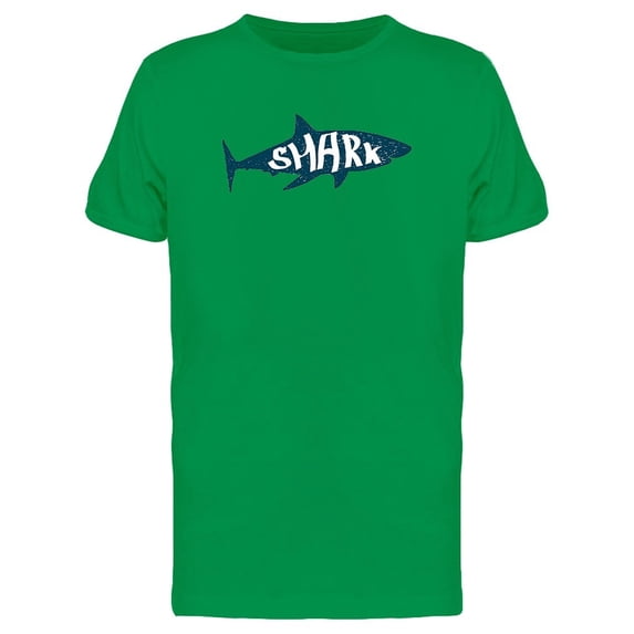 Big Shark With Silhouette Tee Men's -Image by Shutterstock