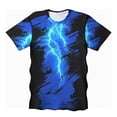 thumbnail image 1 of Big Shirts For Boys Short Sleeve Casual Crew Neck For Kids Comfortable Daily Wear Soft Breathable Fabric Tees Size 10-12T, 1 of 2