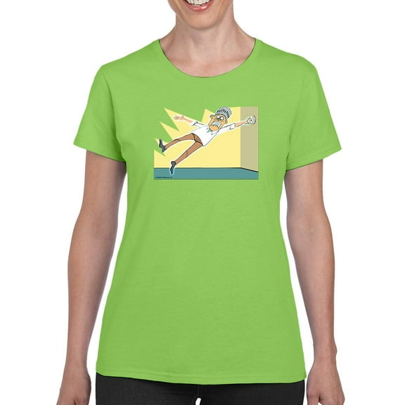 Big Shock T-Shirt Women -Wilfred Hildonen Designs, Female XX-Large