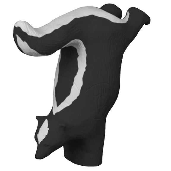 BIGshot Pro Hunter Skunk 3D Archery Target, Self-Healing Elasto-Flex Foam, 440 FPS, Multiple Shooting Zones, 10" x 9" x 22" (3D940)