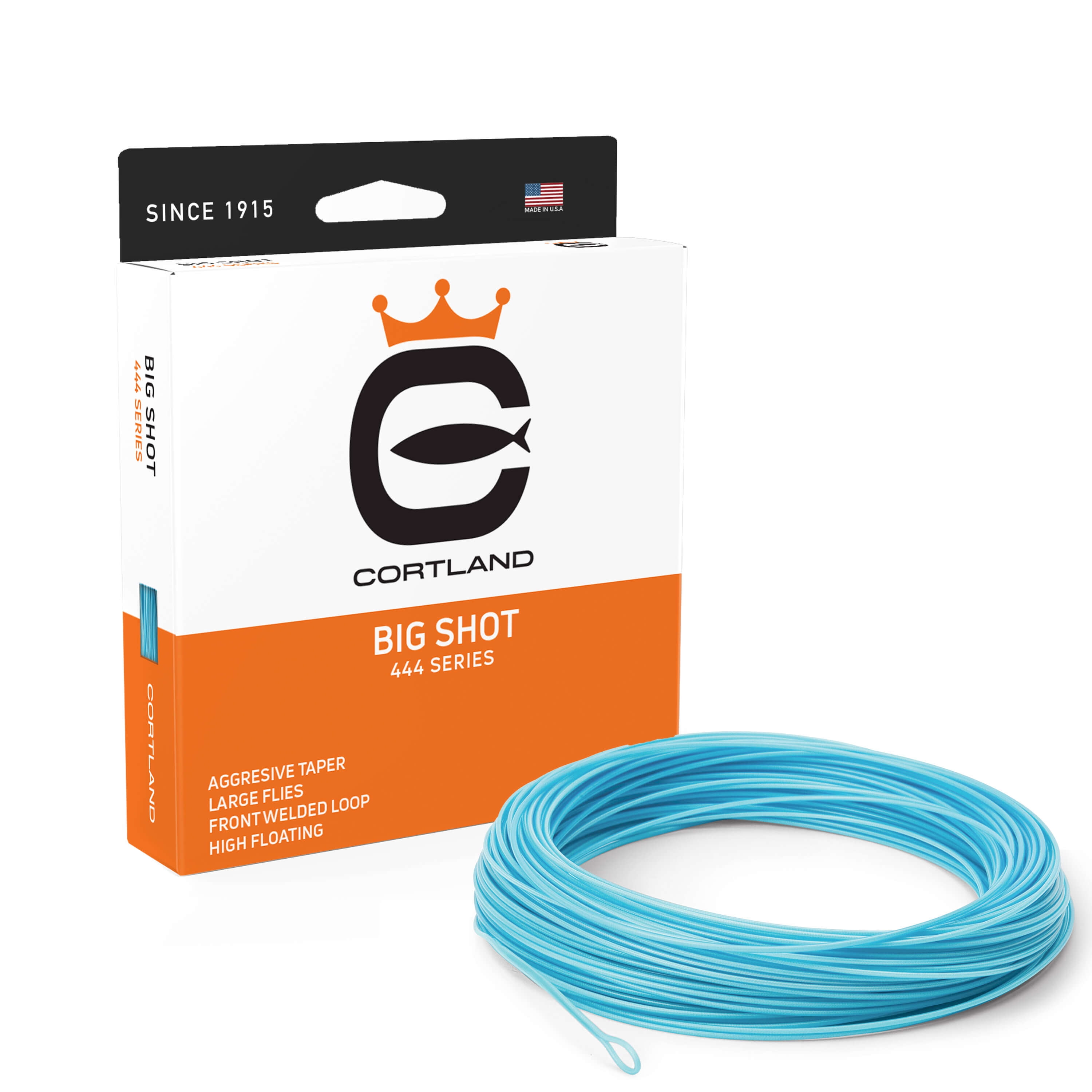 Cortland 444 Big Shot Fly Line - Sky Blue