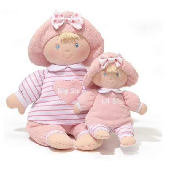 Big Sis & Little Sis Doll 10 inch - Baby Stuffed Animal by GUND (4056254)
