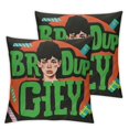 thumbnail image 1 of Big Sis Of The Birthday Boy Garbage Trucks Dump Great Day Throw Pillow, 1 of 7