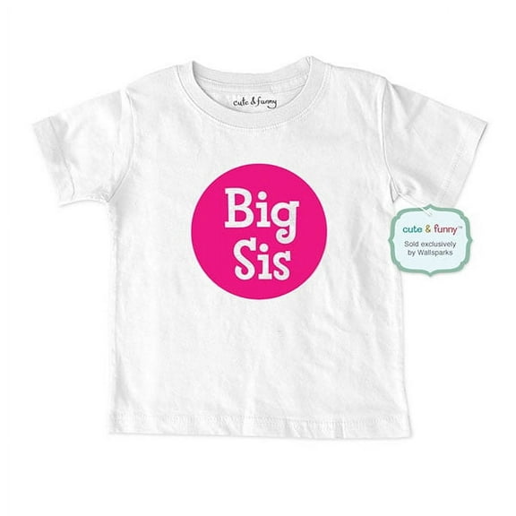 Big Sis - wallsparks cute & funny Brand - Soft Infant & Toddler Shirt