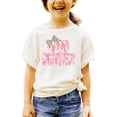 thumbnail image 1 of Big Sister Bow Shirt for Infant Toddler and Youth Girls Trendy New Sister Graphic Tee Natural Shirt 4T, 1 of 5