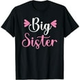 thumbnail image 1 of Big Sister, Cute Text Design T-Shirt, 1 of 4
