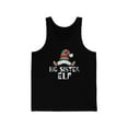 thumbnail image 1 of Big Sister Elf Unisex Tank Top, XS-2XL Christmas Holidays Xmas Elves, 1 of 2