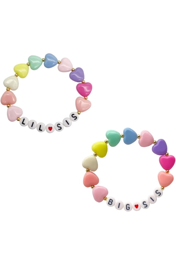Big Sister Gift - Big Sis Bracelet - Toddler Jewelry for Girls - Big Sister Announcement Jewelry