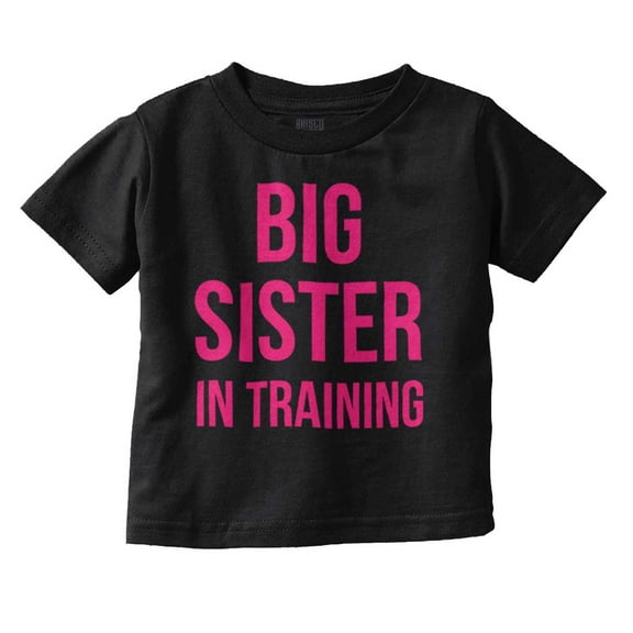 Big Sister In Training Expecting Youth T Shirt Tee Girls Infant Toddler Brisco Brands 4T
