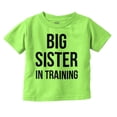 thumbnail image 1 of Big Sister In Training Expecting Youth T Shirt Tee Girls Infant Toddler Brisco Brands 5T, 1 of 5