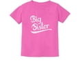 thumbnail image 1 of Big Sister Little Brother Matching Outfits Baby Announcement Sibling Shirts Big Sis Pink 4T, 1 of 6