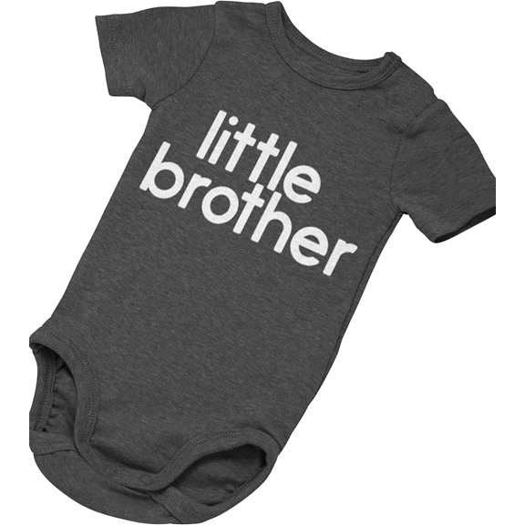 Big Sister Little Brother T-Shirt Kids & Toddler Newborn Baby Bodysuits