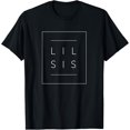 thumbnail image 1 of Big Sister Little Sister Matching Outfits Adult Lil Sis T-Shirt, 1 of 4
