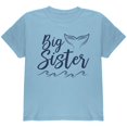 thumbnail image 1 of Big Sister Mermaid Tail Ocean Youth T Shirt Light Blue YSM, 1 of 1