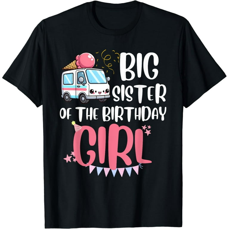 Personalized Gfashion New Big Sister T Shirt Sibling Announcement